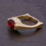 Golden Claret Ring