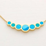Effervescent Bleu Inline Necklace
